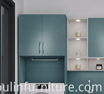 Modern design blue bathroom vanity cabinet for sale